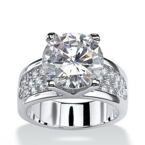 Macy’s Silver Cubic Zirconia Ring